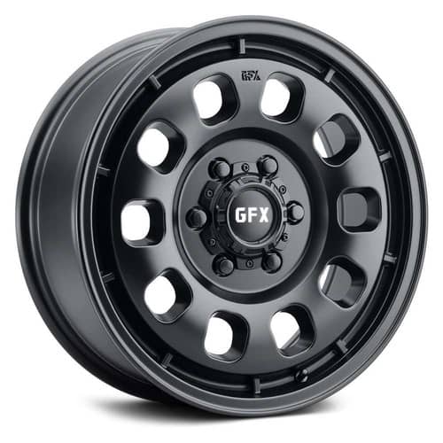 G-FX MV4 16x6.5 6x130 40 ET 84.1 CB Matte Black (MV4665613040MB)