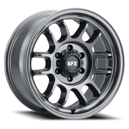 G-FX TR28 18x9 6x139.7 0 ET 106.2 CB Gloss Gun Metal (T28890613900GM)