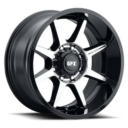 G-FX TR31 20x9 8x180 18 ET 124.2 CB Gloss Black Machined Face (T31290818018GBMF)