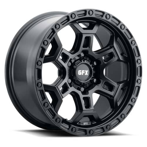 G-FX TR33 17x9 6x139.7 20 ET 106.2 CB Matte Black (T33790613920MB)