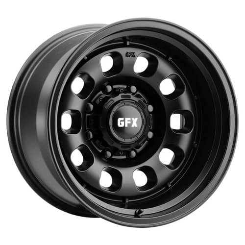 G-FX TR35 18x8.5 6x139.7 -6 ET 106.2 CB Matte Black (T358856139N6MB)