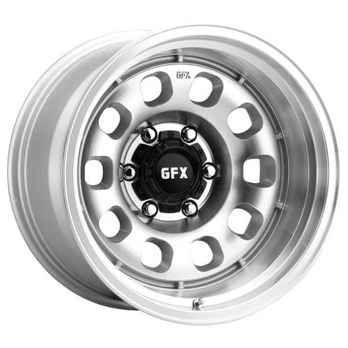 G-FX TR35 18x8.5 6x135 25 ET 95.2 CB Silver Machined Face (T35885600925SMF)