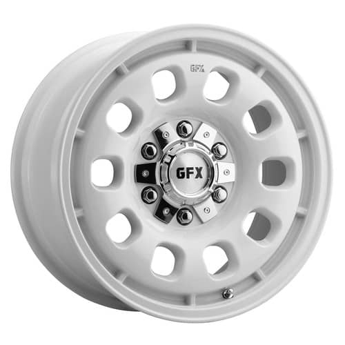 G-FX TR35 18x8.5 6x135 25 ET 95.2 CB White (T35885600925W)