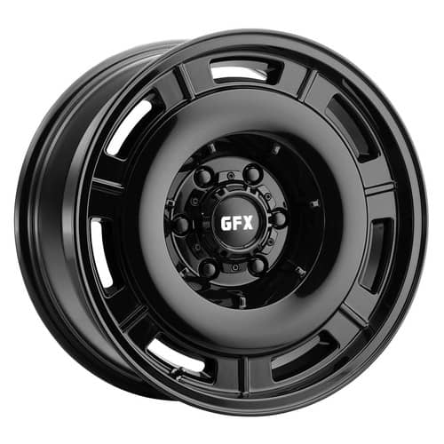 G-FX TR36 18x8.5 6x139.7 -6 ET 106.2 CB Gloss Black (T368856139N6GB)
