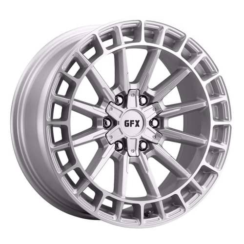 G-FX TR37 18x9 6x135 25 ET 95.2 CB Silver Machined Face (T37890600925SMF)