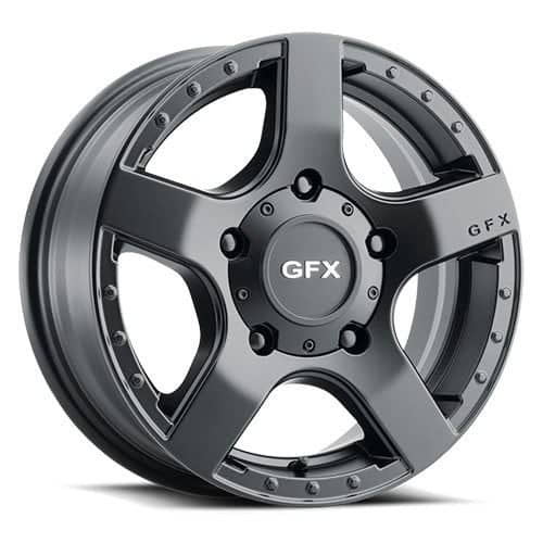 G-FX MV1 16x6.5 5x160 45 ET 65.1 CB Matte Black (MV1665516045MB)