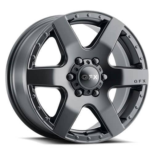 G-FX MV1 17x8 6x130 60 ET 84.1 CB Matte Black (MV1780613060MB)