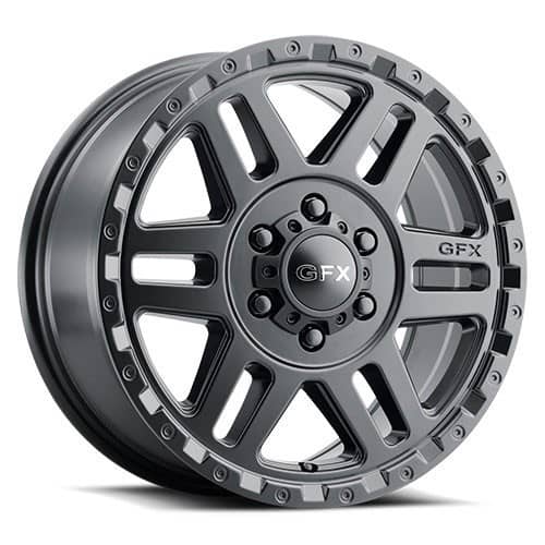 G-FX MV2 16x6.5 5x130 45 ET 84.1 CB Matte Black (MV2665513045MB)