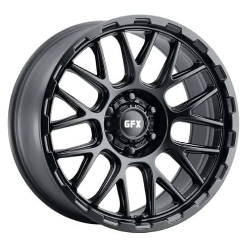G-FX TM7 18x9 6x139.7 12 ET 106.2 CB Black (TM7890613912MB)