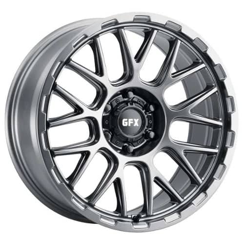 G-FX TM7 17x9 6x139.7 12 ET 106.2 CB Gunmetal (TM7790613912GM)