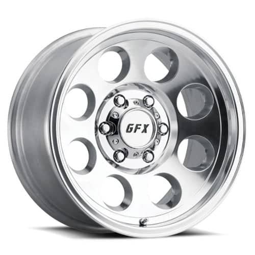 G-FX TR-16 18x9 8x165.1 12 ET 125.2 CB Polished (T16890816512P)