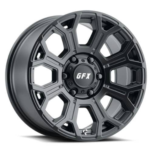 G-FX TR19 18x9 8x165.1 12 ET 125.2 CB Matte Black (T19890816512MB)