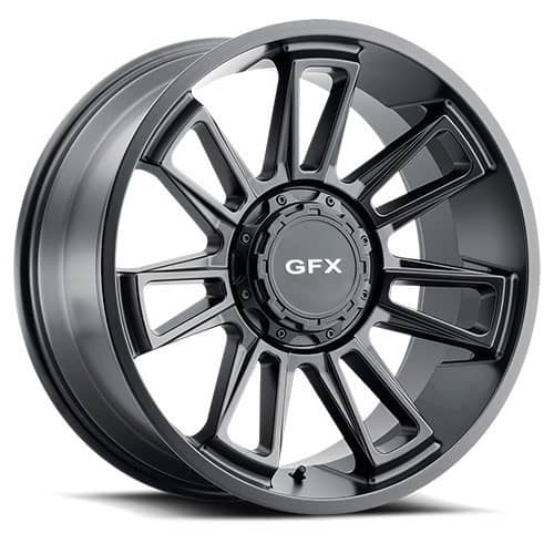 G-FX TR21 18x9 6x135 12 ET 93.2 CB Matte Black (T21890600912MB)