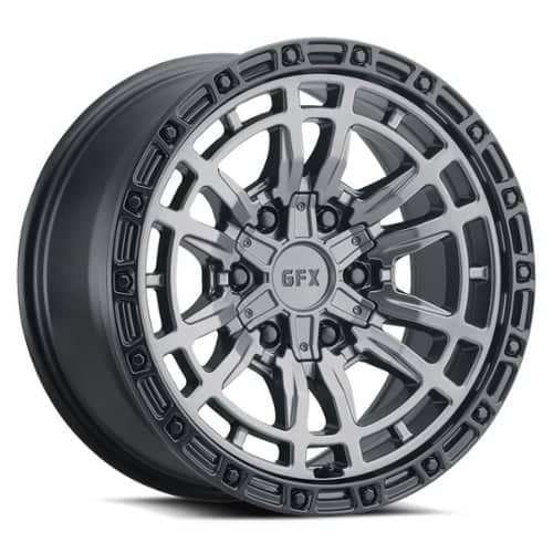 G-FX TR-24 20x9 6x135/6x139.7 12 ET 95.2 CB Matte Gray w/Matte Black Lip (T24290600912GRB) G-FX TR-24 20x9 6x135/6x139.7 12 ET 95.2 CB Matte Gray w/Matte Black Lip (T24290600912GRB)
