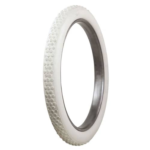 G&J All White Button Motorcycle (79244C)