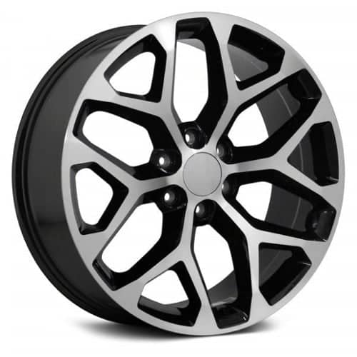 O.E. Revolution G-09 Gloss Black Machined (G092090655+27BM)