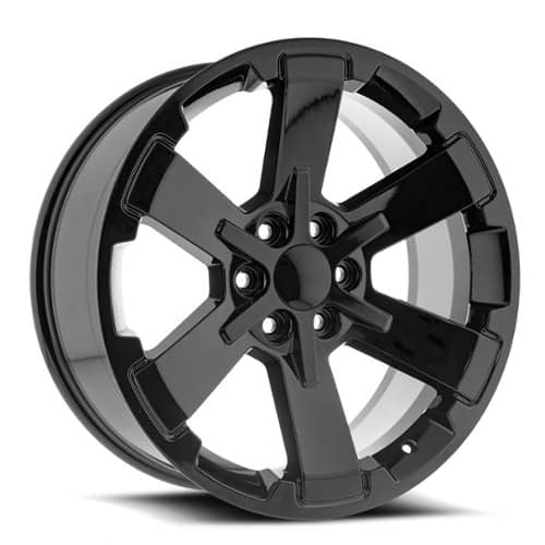 O.E. Revolution G-11 22x9 6x139.7 31 ET 78.1 CB Gloss Black (G112290655+31GB)