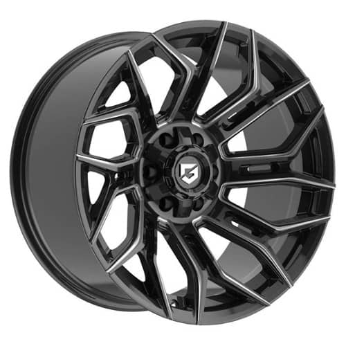 Gear Off Road 776BM Flair Black Milled (776BM-2096800)