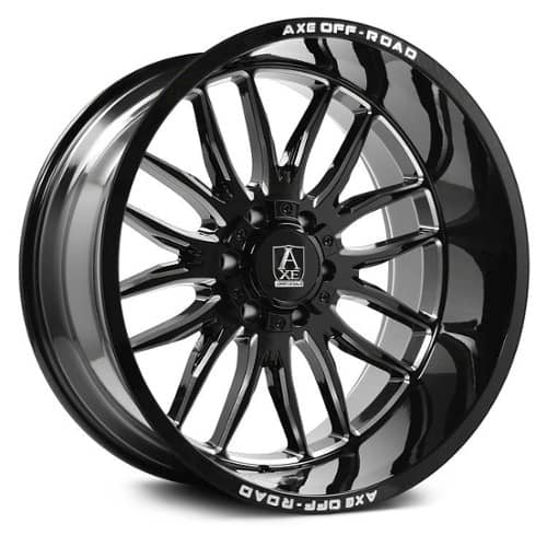 Axe Alloy Hades Gloss Black Milled (AXEHAD221212H44HADBM)