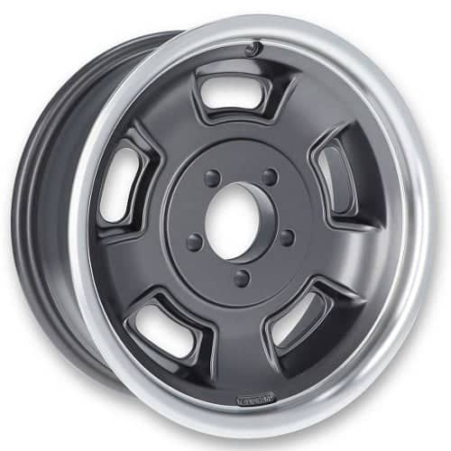 Halibrand Sprint Anthracite with Machined Lip (HB008-001)