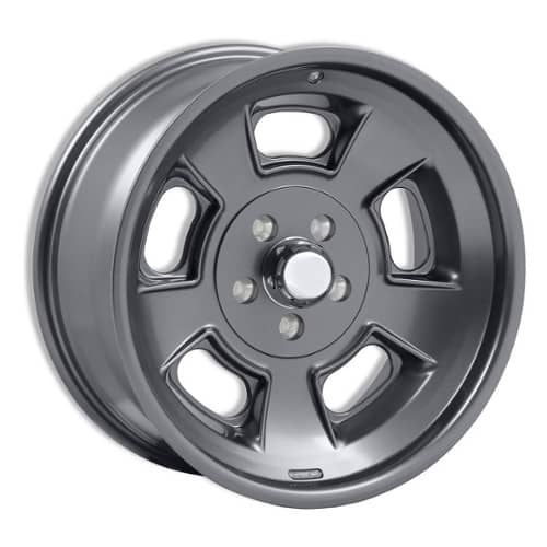 Halibrand Sprint w/Bullet Cap Anthracite with Machined Lip - Semi Gloss Clearcoat (HB001-028)