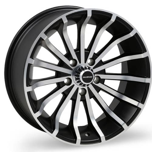 Halibrand Turbine Black Machined (HB004-001)