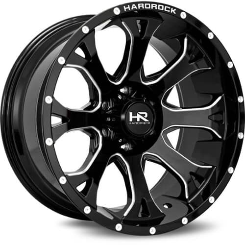 Hardrock Offroad H505 BloodShot XPosed Gloss Black Milled (H505-201285144BM)