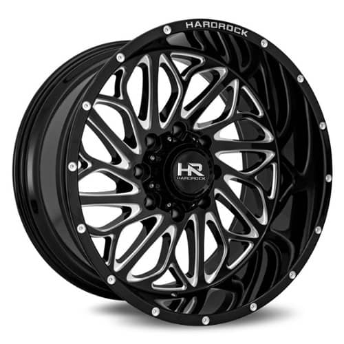Hardrock Offroad H508 BlackTop Xposed Gloss Black Milled (H508-201073119BM)