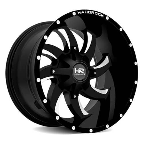 Hardrock Offroad H701 Devious Gloss Black Milled (H701-201037119GBM)