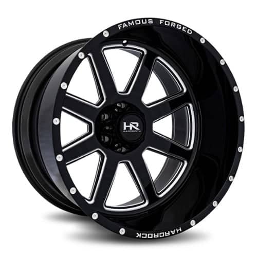 Hardrock Offroad H803 26x14 8x165.1 -76 ET 125.2 CB Gloss Black Milled (H803-261481176BM)