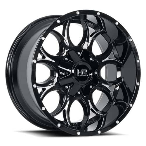 Hardrock Offroad H713 Gloss Black Milled (H713-209094000GBM)