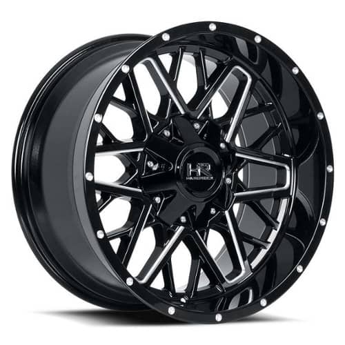 Hardrock Offroad H714 Gloss Black Milled (H714-209094000GBM)
