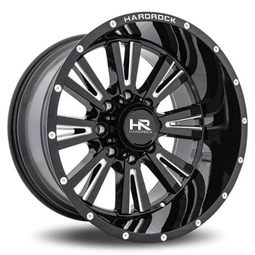 Hardrock Offroad Spine Xposed Gloss Black Milled (H503-201250144BM)