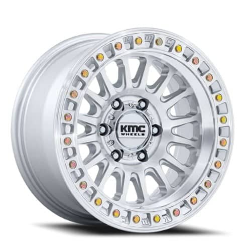 KMC IMS 17x8.5 5x127 -10 ET 71.5 CB Gloss Silver (KM552SD17855010N)