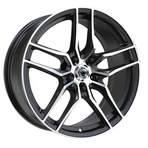Konig Intention Gloss Black / Machined Face (IO76520355)