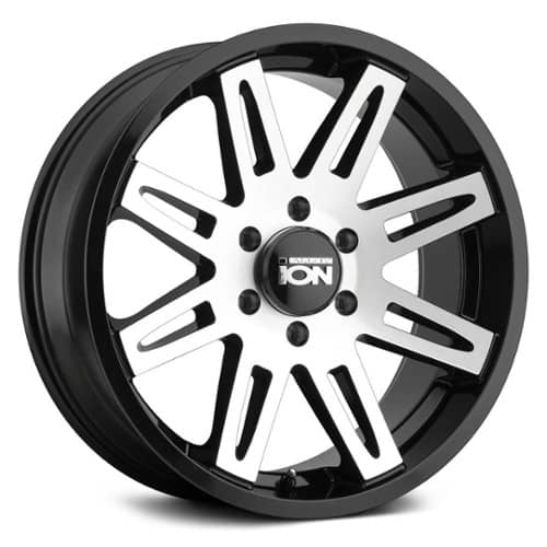 Ion Alloy 142 Black W/ Machined Spokes (142-7973B)