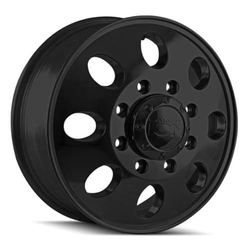 Ion Alloy 167 Dually Front 17x6.5 8x210 125 ET 154.2 CB Matte Black (167-7679FMB)