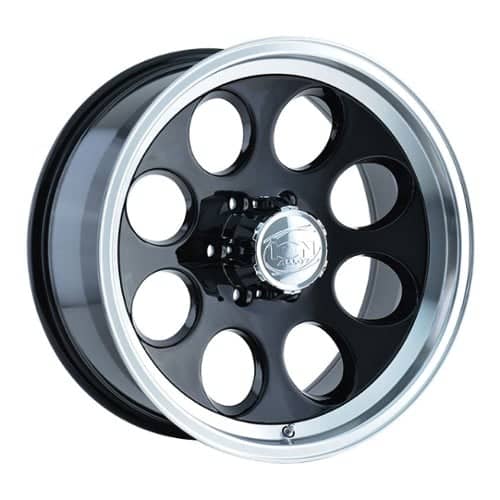 Ion Alloy 171 Black w/Machined Lip (171-5861B)