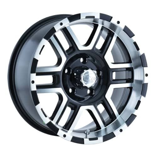 Ion Alloy 179 Black W/Machined Face (179-6865B)