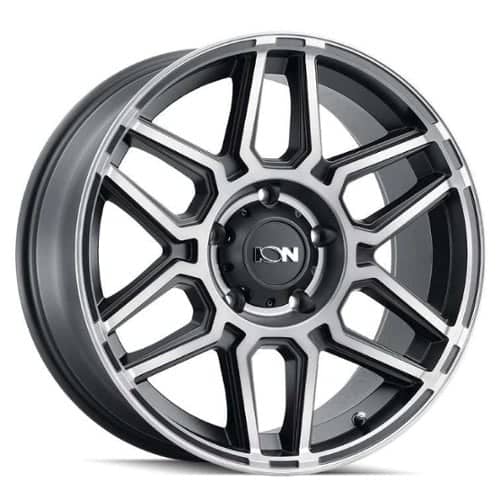 Ion Alloy 146 Matte Black Mach Face Dark Tint (146-7973TM)