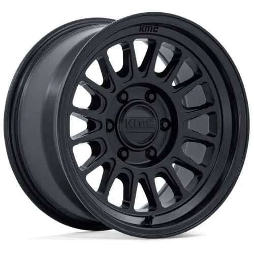 KMC KM733 Impact FFT 17x8.5 6x139.7 25 ET 106.1 CB Matte Black (KM733MX17856825)