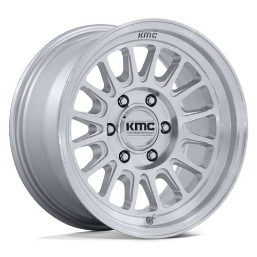 KMC KM733 Impact FFT 17x8 6x139.7 32 ET 106.1 CB Silver (KM733SD17806832)