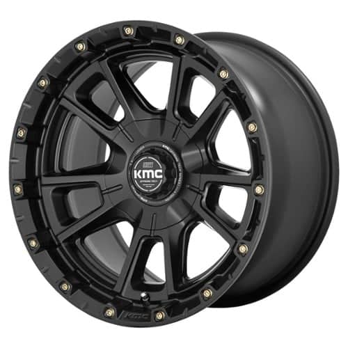 KMC KM100 Sync 17x9 6x135/6x139.7 0 ET 106.1 CB Satin Black (KM10079067700)