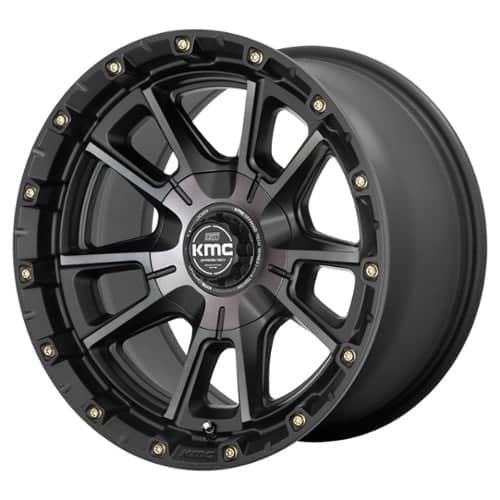 KMC KM100 Sync Satin Black With Gray Tint (KM10079035412N)