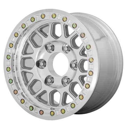KMC KM234 Grenade Desert Beadlock 17x8.5 8x165.1 0 ET 125.5 CB Machined (KM23478580500)