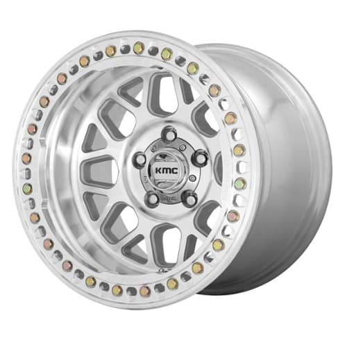 KMC KM235 Grenade Crawl Beadlock 17x8.5 8x165.1 0 ET 125.5 CB Machined (KM23578580500)
