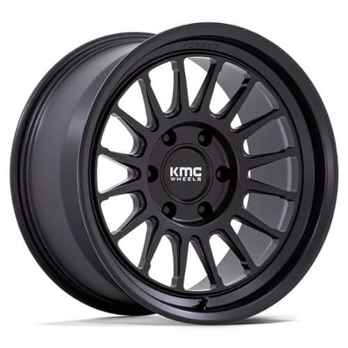 KMC KM447 Impact Forged 17x8.5 6x139.7 -10 ET 106.1 CB Black (KM447MX17856810N)