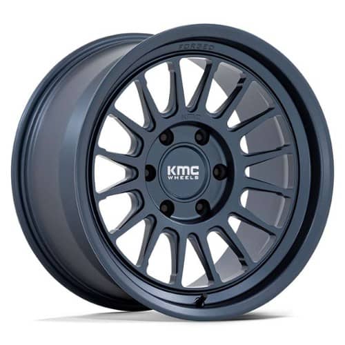 KMC KM447 Impact Forged 17x8.5 6x139.7 -10 ET 106.1 CB Blue (KM447LX17856810N)