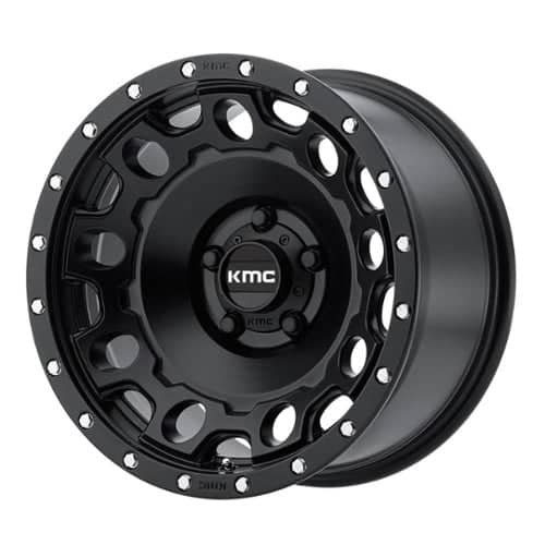 KMC KM529 Holeshot 17x9 5x139.7 -12 ET 108 CB Satin Black (KM52979055712N)