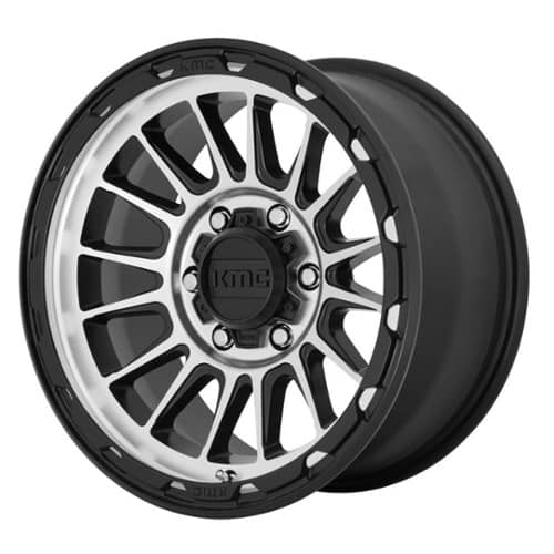 KMC KM542 Impact 18x9 5x127 18 ET 71.5 CB Satin Black/Machined (KM54289050518)